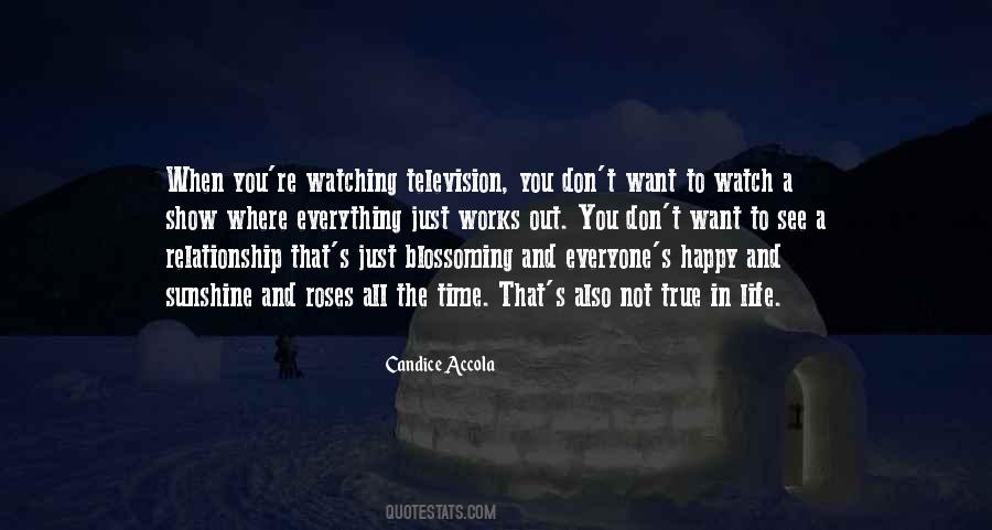 Quotes About Not Watching Television #997455