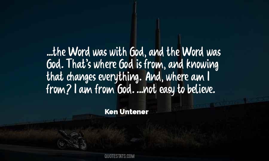 Quotes On Knowing God's Word #146052