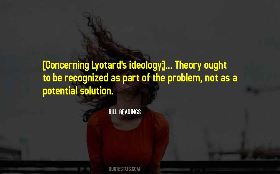 Problem Theory Quotes #1085278
