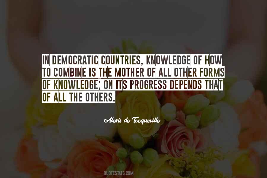 Democratic Knowledge Quotes #1464527