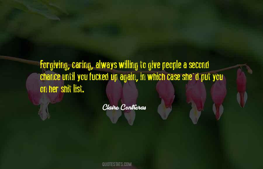 Give People A Chance Quotes #470967