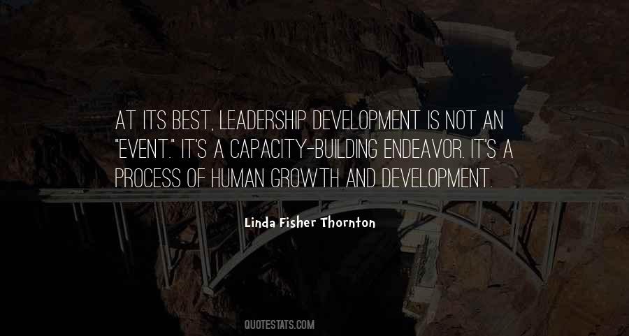 Quotes On Leadership Development #119290