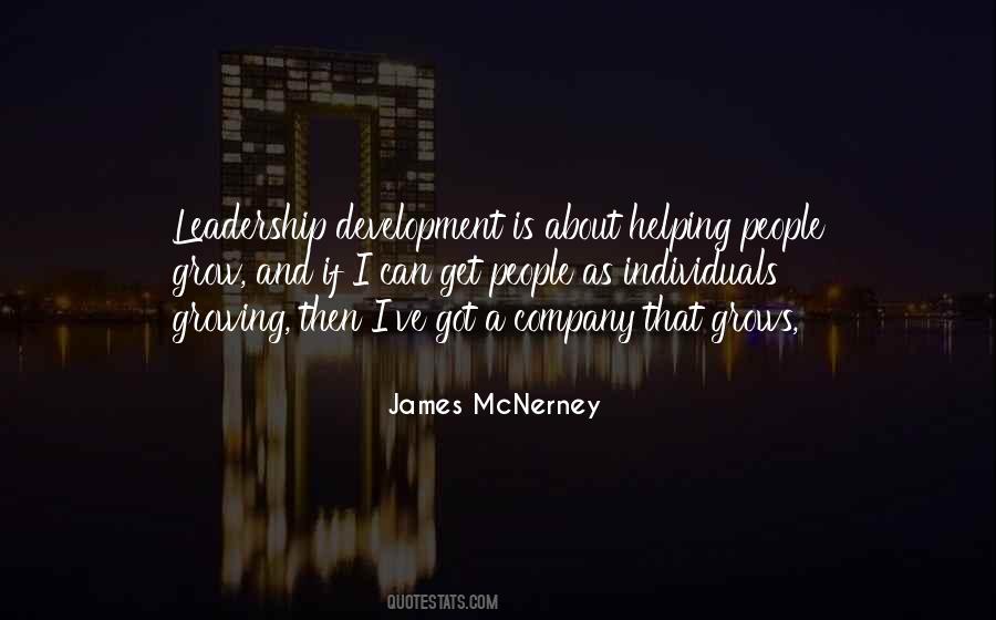 Quotes On Leadership Development #261182