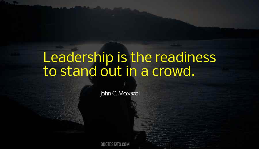 Quotes On Leadership John Maxwell #109863