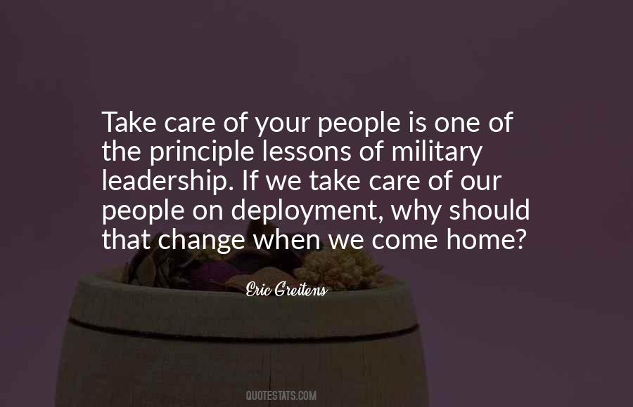 Quotes On Leadership Military #232473