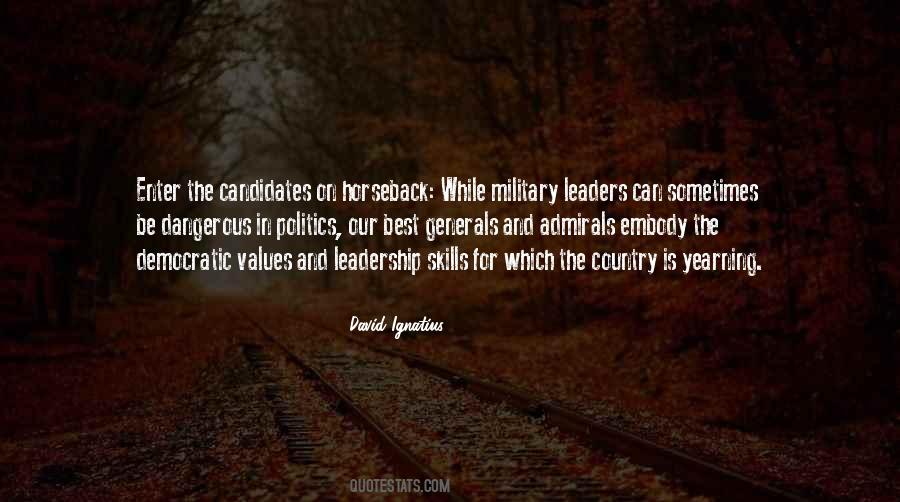 Quotes On Leadership Military #417023