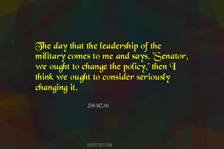 Quotes On Leadership Military #756394