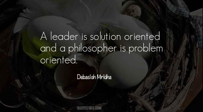 Quotes On Leadership Philosophy #1320074
