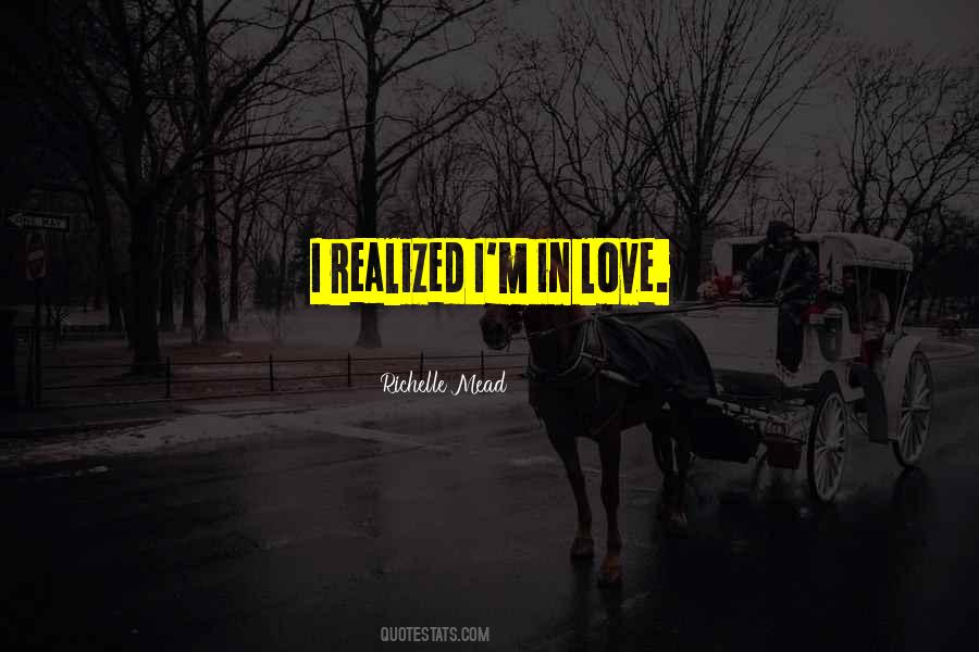 Love Realized Quotes #9437