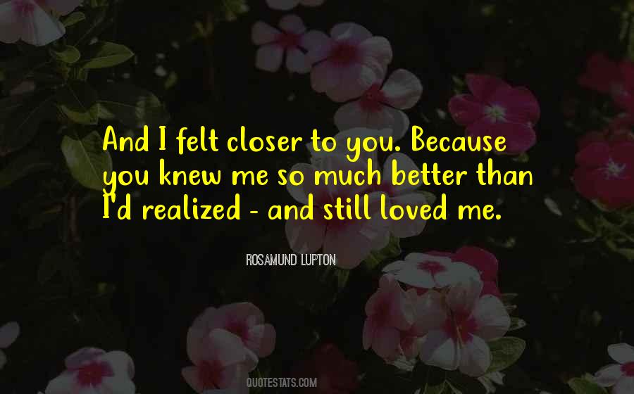 Love Realized Quotes #97341