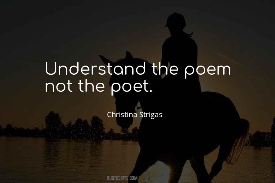 Poetry Poet Quotes #169172