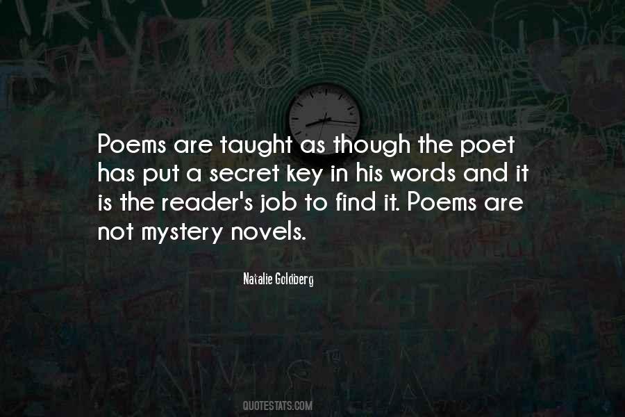 Poetry Poet Quotes #266768