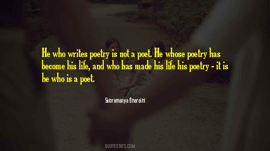 Poetry Poet Quotes #94275