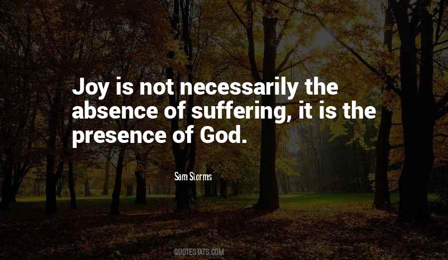 Absence Of God Quotes #1324864