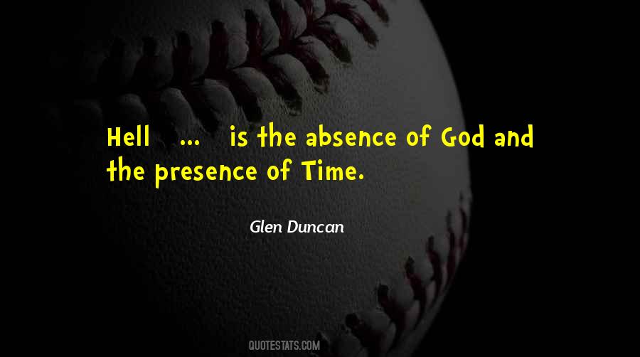 Absence Of God Quotes #1561279