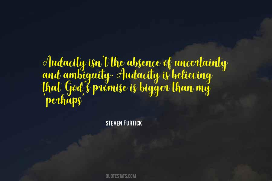 Absence Of God Quotes #728199