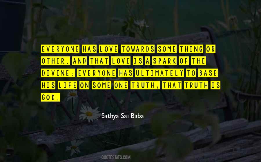 Quotes On Life By Sathya Sai Baba #107334
