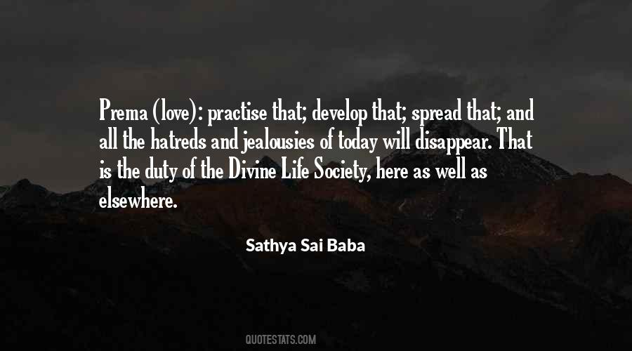 Quotes On Life By Sathya Sai Baba #1787629