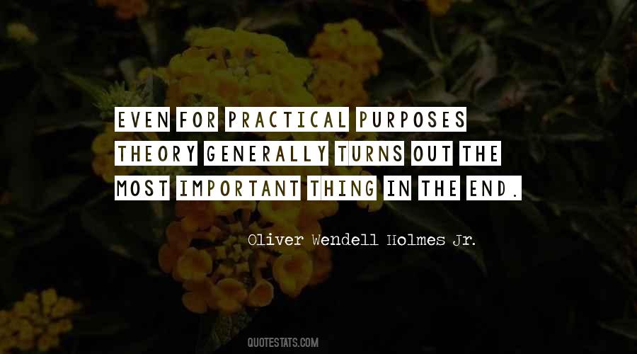 Wendell Holmes Quotes #145255