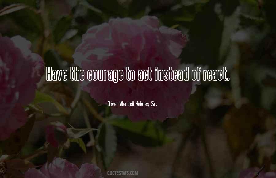 Wendell Holmes Quotes #99551