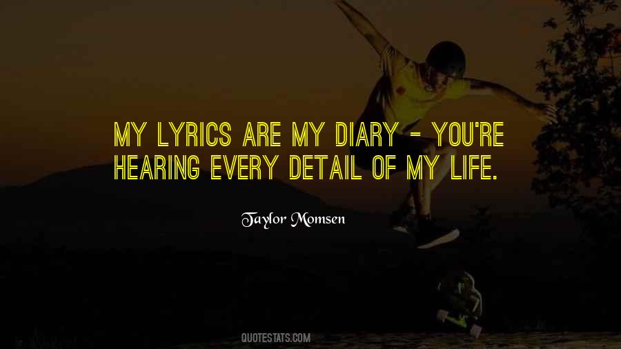 Quotes On Life Lyrics #476143