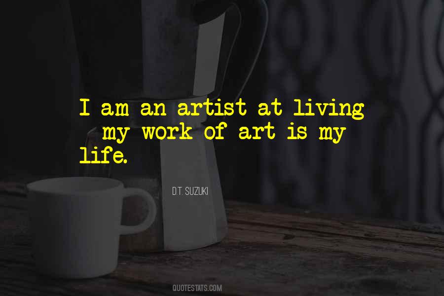 Quotes On Life Of An Artist #341548