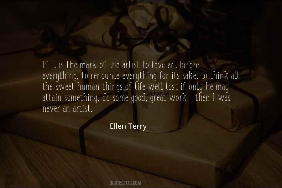 Quotes On Life Of An Artist #902335