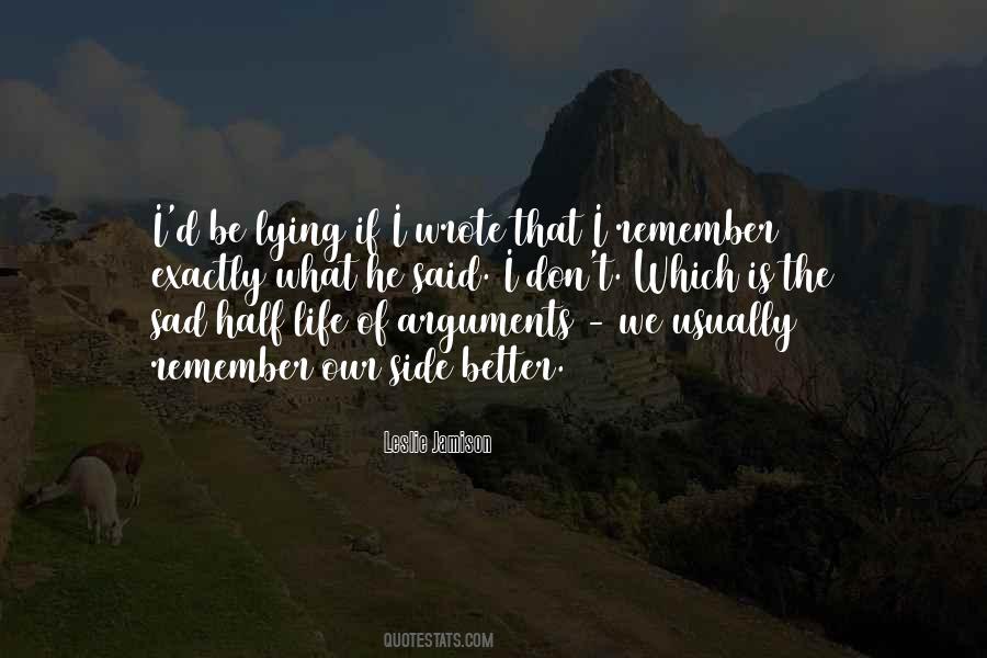 Quotes On Life Of Sad #242047