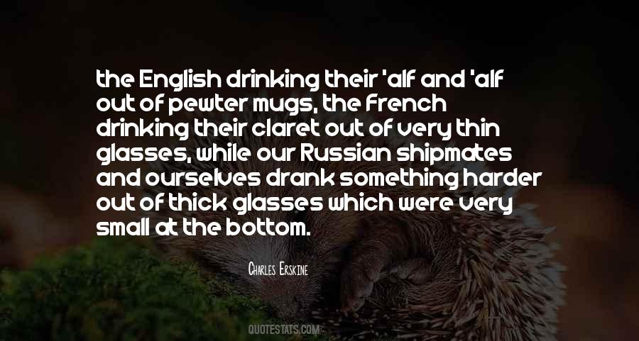 Russian Drinking Quotes #1870836