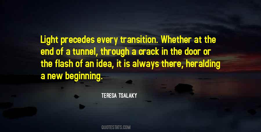 Quotes On Light At The End Of Tunnel #1002309