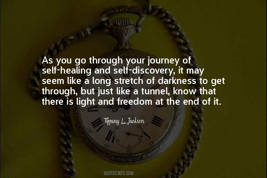Quotes On Light At The End Of Tunnel #1057010