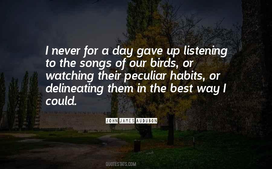 Quotes On Listening Songs #1251595