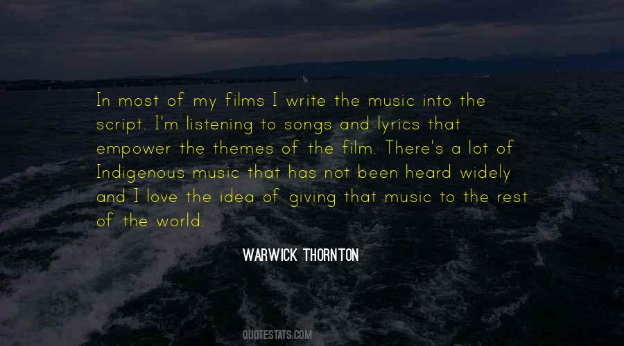 Quotes On Listening Songs #1393602