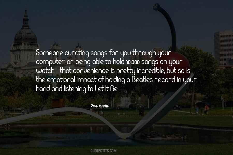 Quotes On Listening Songs #1670303