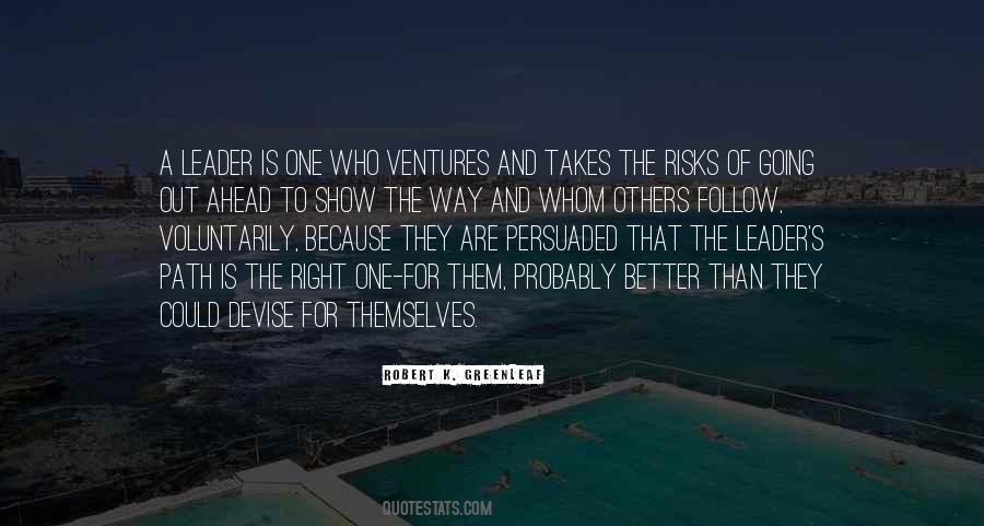 Out Venture Quotes #1784238