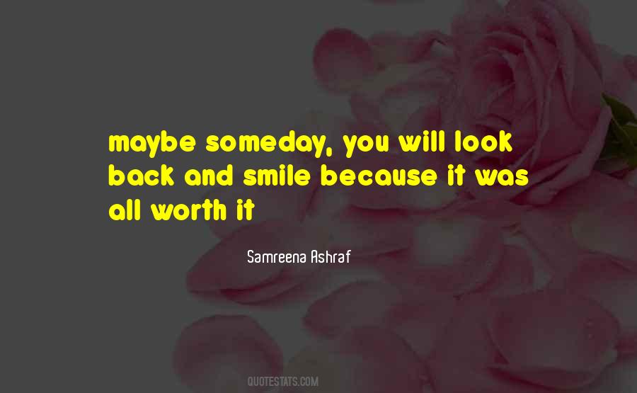 Quotes On Look Back And Smile #1576254