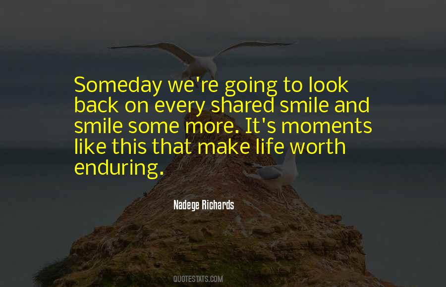 Quotes On Look Back And Smile #166968