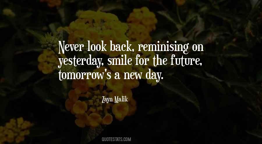Quotes On Look Back And Smile #943119