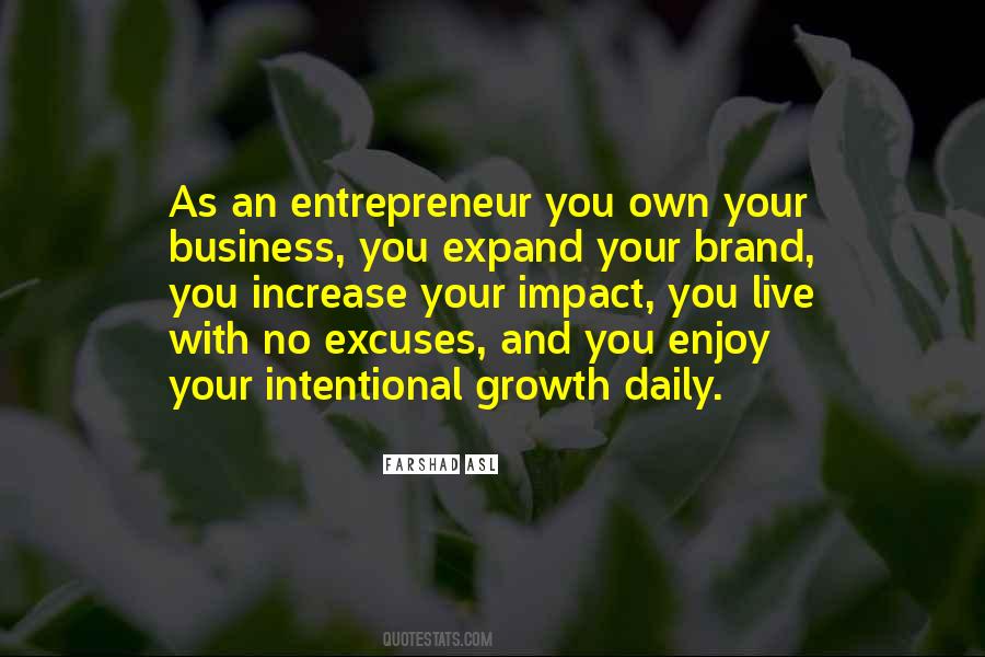 Business And Entrepreneurship Quotes #546387