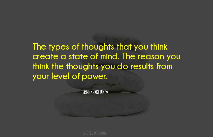 Thoughts Of The Mind Quotes #306767