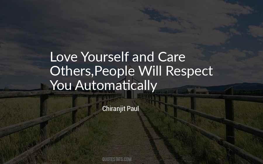 Quotes On Love Care And Respect #940983