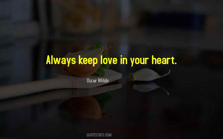 Quotes On Love In Your Heart #436536