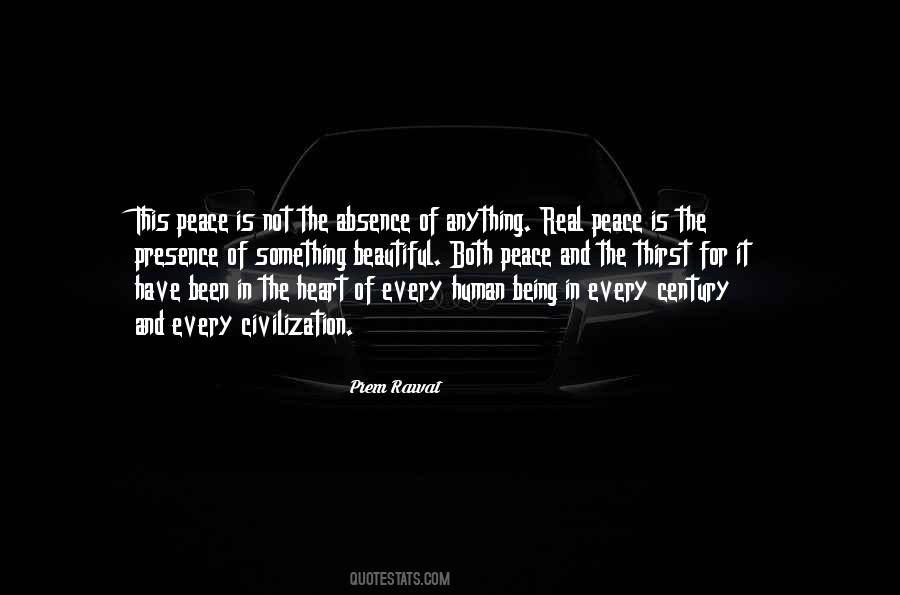 Real Peace Quotes #1214464