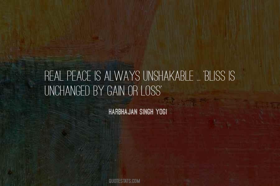 Real Peace Quotes #1291414