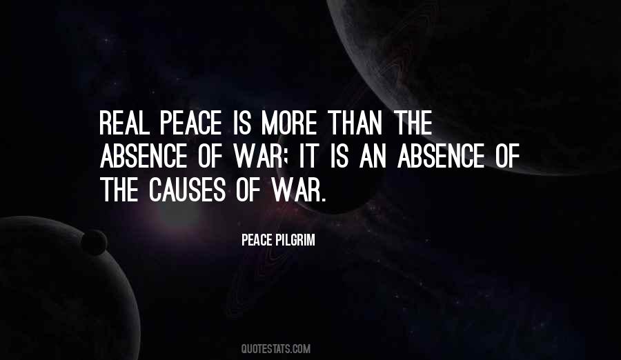 Real Peace Quotes #1308620