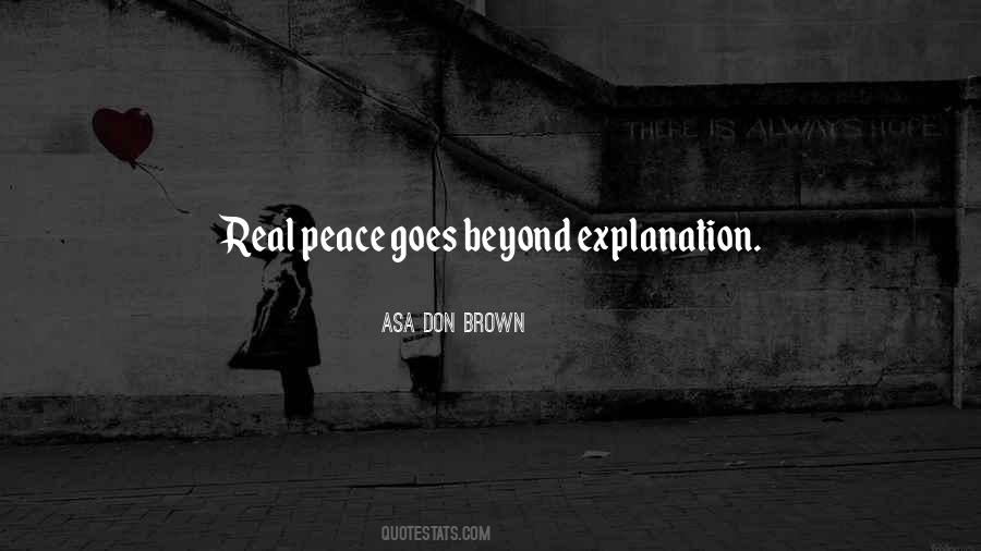 Real Peace Quotes #868196