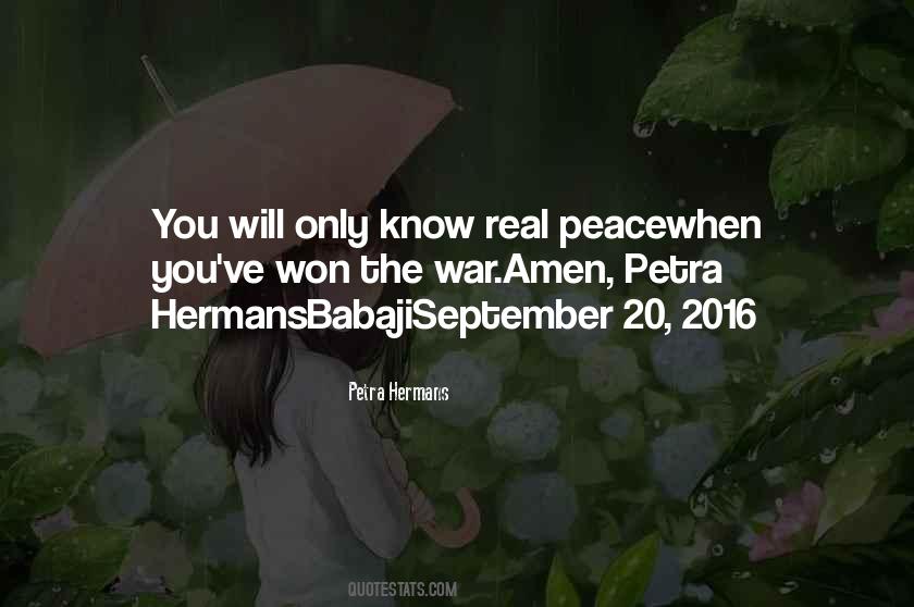 Real Peace Quotes #943682