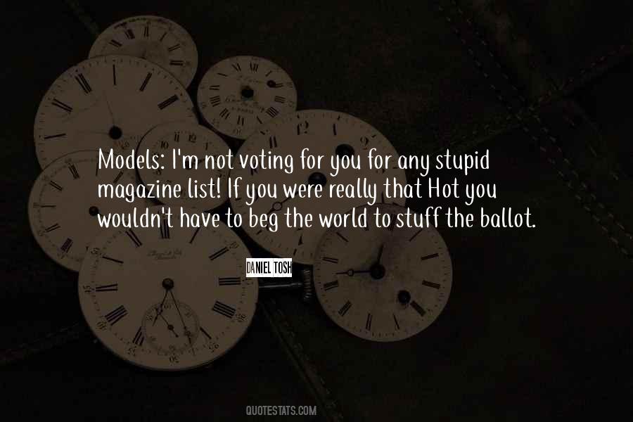 Quotes About Not Voting #1602114