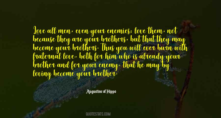 Quotes On Love Of Brother #73448
