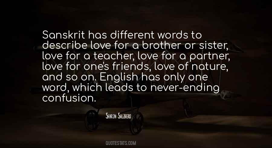 Quotes On Love Of Brother #958451